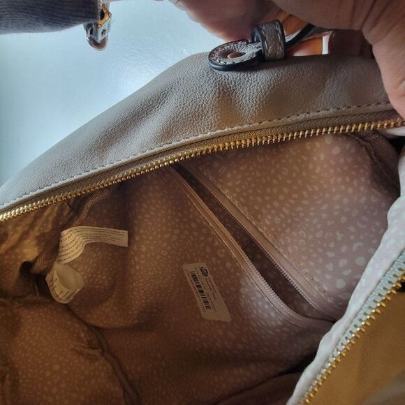 Womens Grey Inner Pockets Backpack Bags & Handbags Size OS display picture 1